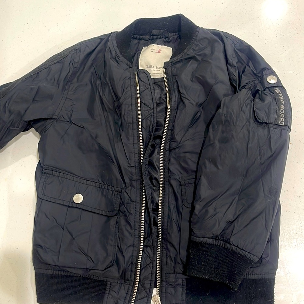 Black Bomber jacket